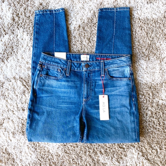 Alice & Olivia Good Radar Love Studded Skinny Jean - Picture 6 of 8